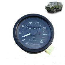 Carica l'immagine nel visualizzatore di Gallery, Electronic speedometer with dark blue bezel, km/h dial and white needle
