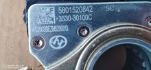 Cargar imagen en el visor de la Galería, Blue metal adjustment arm with stamped numbers and circular joint opening