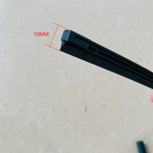 Charger l'image dans la galerie, Wiper rubber insert strip with 10mm height section, black