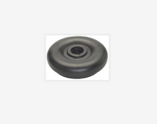 Carica l'immagine nel visualizzatore di Gallery, Black rubber gear lever dust cover with central opening and inner ring