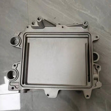Carica l'immagine nel visualizzatore di Gallery, Metal ECU mounting bracket with rectangular frame and side circular ports