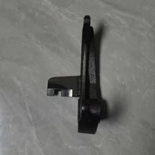 تحميل الصورة في عارض المعرض، Black shift fork actuator with mounting tab and long fork guide arm