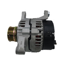 تحميل الصورة في عارض المعرض، 12V alternator with threaded output terminal and cooling vents, front view