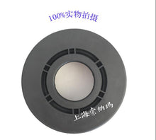 Carregar imagem no visualizador da galeria, Respirator filter element, circular dark gray disc with central opening and inner ring