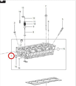 cylinder head C00235628 for maxus V90