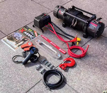 Load image into Gallery viewer, Modified anti-collision front bumper off-road rear bumper electric winch for daily 4x4 NJ2045
