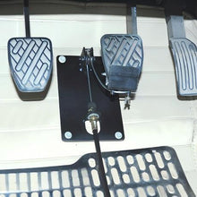 Load image into Gallery viewer, Co-driver brake pedal and bracket with three pedal pads and cable connection point
