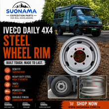 تحميل الصورة في عارض المعرض، Silver steel wheel rim, centered product view

