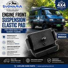 Carregar imagem no visualizador da galeria, Engine Front Suspension Elastic Pad OEM 8583425 for Iveco Daily 4x4 – product image 1 | SUONAMA
