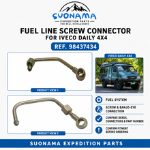 Load image into Gallery viewer, Fuel Line Screw Connector 98437434 for Iveco Daily 4x4 by suonama
