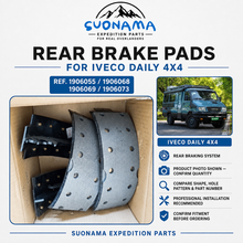 Load image into Gallery viewer, Rear Brake Pad 1906055 1906068 1906069 1906073 for Iveco Daily 4x4 by suonama
