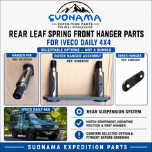 Görseli Galeri görüntüleyiciye yükleyin, Arka Çelik Levha Yay Ön Kaldırma Kulak 60147820 93802559 Iveco Daily 4x4 suonama tarafından

