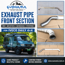 Load image into Gallery viewer, Exhaust Pipe Front Section 60147415 60184343 97211102 for Iveco Daily 4x4 by suonama
