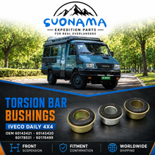 Charger l'image dans la galerie, Torsion Bar Bushing OEM 60143421 60143420 60178531 60178499 for Iveco Daily 4x4
Vendor by suonama
