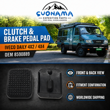 Charger l'image dans la galerie, Clutch and Brake Pedal Pad OEM 8590889 for Iveco Daily 4x2 / 4x4
Vendor by suonama
