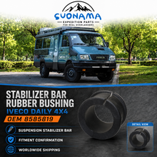 Load image into Gallery viewer, Stabilizer Bar Rubber Bushing OEM 8585819 for Iveco Daily 4x4
Vendor by suonama
