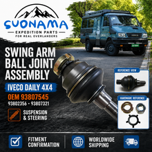 Load image into Gallery viewer, Swing Arm Ball Joint Assembly OEM 93807545 93802356 93807321 for Iveco Daily 4x4 by suonama
