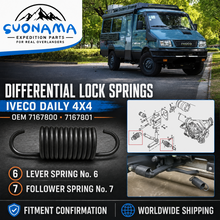Load image into Gallery viewer, Differential Lock Spring OEM 7167800 7167801 for Iveco Daily 4x4
Vendor by suonama
