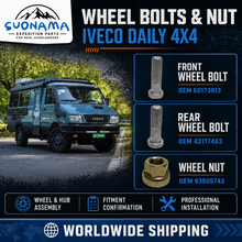 Load image into Gallery viewer, Wheel Bolt and Nut 60173913 42117463 93805743 for Iveco Daily 4x4
Vendor by suonama
