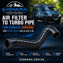 Load image into Gallery viewer, Connecting Pipe Air Filter to Super Charger 93824575 for Iveco Daily 4x4 4x2 2.8L by suonama
