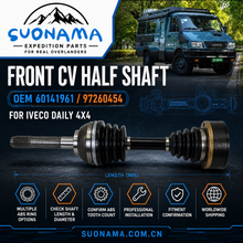 Load image into Gallery viewer, Axle Cutting Constant Speed Drive Shaft Assembly 60141961 for Iveco Daily 4x4 by suonama
