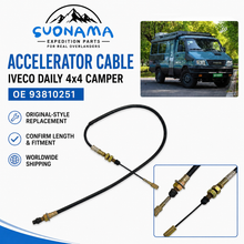 Load image into Gallery viewer, Accelerator Cable 93810251 for Iveco Daily 4x4 Camper by suonam

