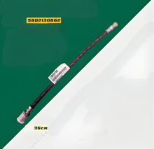 Görseli Galeri görüntüleyiciye yükleyin, Metal kıvrım bağlantı parçaları, koyu kauçuk, 36cm, parça 5802130662 ile fren hortumu.
