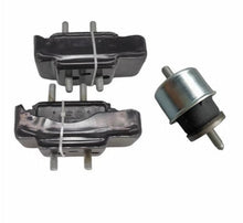 Cargar imagen en el visor de la Galería, Engine mounting bracket pad set with bushing insulator, front and rear bracket pieces
