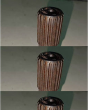 Load image into Gallery viewer, Front half shaft assembly with circular mounting flange and splined shaft, metal
