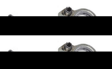 Load image into Gallery viewer, Metal piston cooling nozzle with circular ring mount and angled outlet
