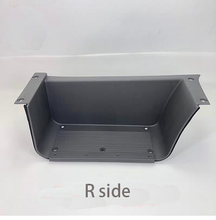 Load image into Gallery viewer, R-side front door boarding pedal, dark gray with ribbed base and bolt holes
