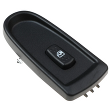 Load image into Gallery viewer, Electric lifter switch with window icon button, angled black housing
