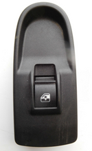 Load image into Gallery viewer, Black window switch button with an icon on a rectangular rocker
