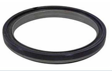 Load image into Gallery viewer, Crankshaft oil seal ring, dark gray rubber with metal edge
