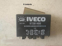 Load image into Gallery viewer, IVEC O control box, 8 inserts, labeled front with multiple bottom pin terminals

