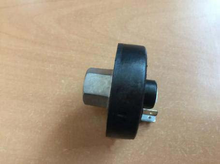 Load image into Gallery viewer, Air filter blockage alarm switch, black plastic body and metal mounting tab
