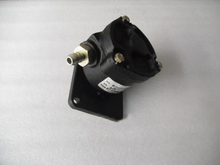 Load image into Gallery viewer, Vacuum pump pickup pump with black housing, brass port, and label on side
