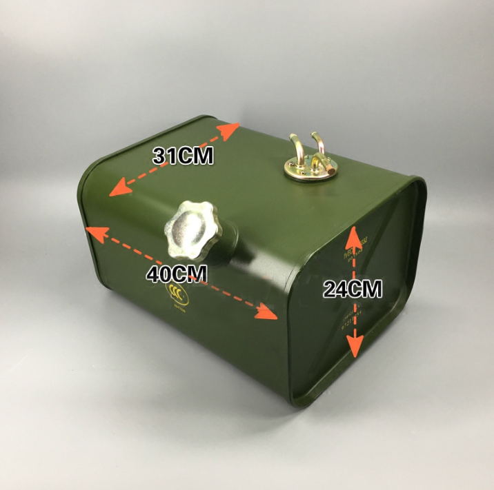 add auxiliary oil tank 25L complete equipment for iveco daily 4x2 4x4 - suonama