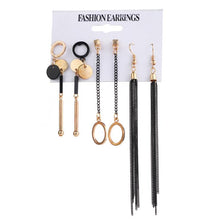 Load image into Gallery viewer, Boho Drop Dangle Long Tassel Earrings tassel earrings flower earring stud free shipping
