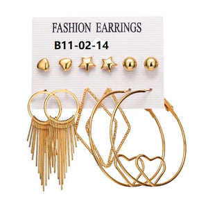 Boho Drop Dangle Long Tassel Earrings tassel earrings flower earring stud free shipping
