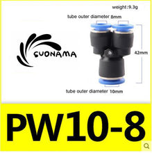 Load image into Gallery viewer, Pneumatic Straight Air Quick Fittings Pipe Joint Coupling 4/6/8/10/12/14/16mm
