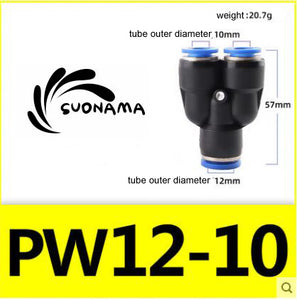 Pneumatic Straight Air Quick Fittings Pipe Joint Coupling 4/6/8/10/12/14/16mm