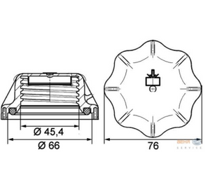 cap coolant tank cap 93163623 for truck