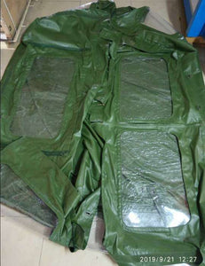 tarpaulin roof assembly for iveco daily 4x4 - suonama