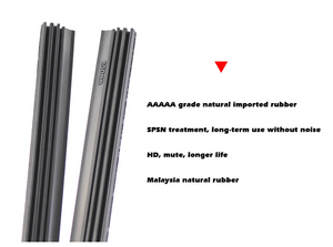 1pcs 8mm/6mm Car Windscreen Wiper Blade Insert Rubber Strip (Refill) Soft 24"26"28" Accessories