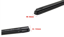 Load image into Gallery viewer, 1pcs 8mm/6mm Car Windscreen Wiper Blade Insert Rubber Strip (Refill) Soft 24&quot;26&quot;28&quot; Accessories
